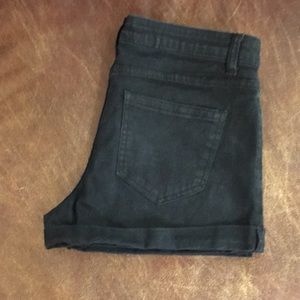 Forever 21 black high waisted shorts